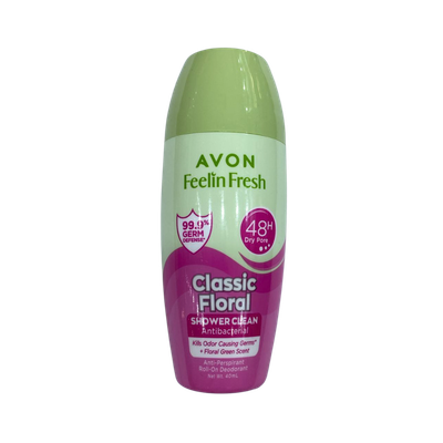 Avon Feeling Fresh Classic Floral Shower Cream Deodorant 40ml
