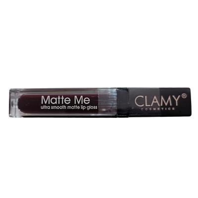 Clamy Cosmetics Matte Me Lip Gloss - Plum #45