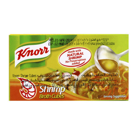 Knorr Broth Shrimp Cubes 6 cubes 60g
