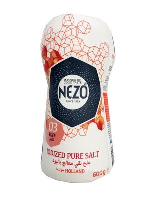 Nezo Iodized Pure Salt 600g