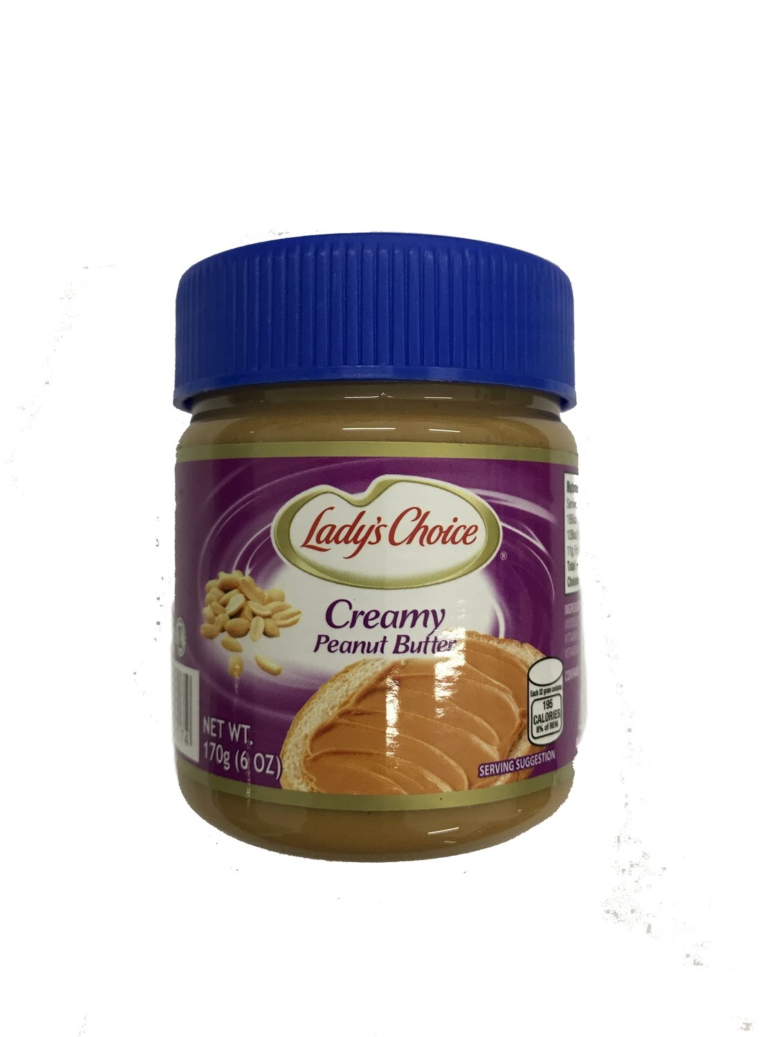 Ladys Choice Creamy Peanut Butter 170g