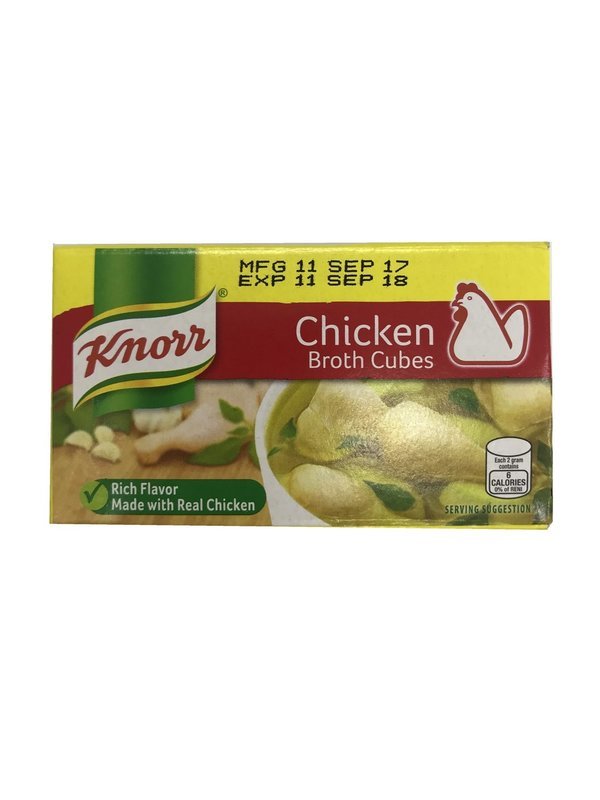 Knorr Broth Chicken Cubes 6x60g