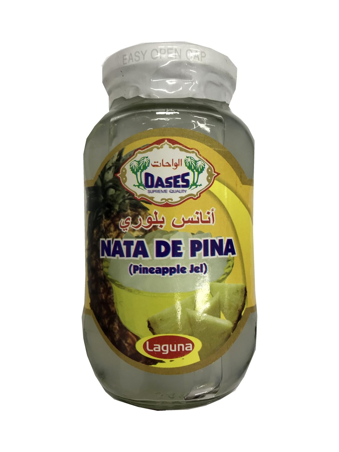 Oases Nata De Pina (Pineapple Jel) 340g