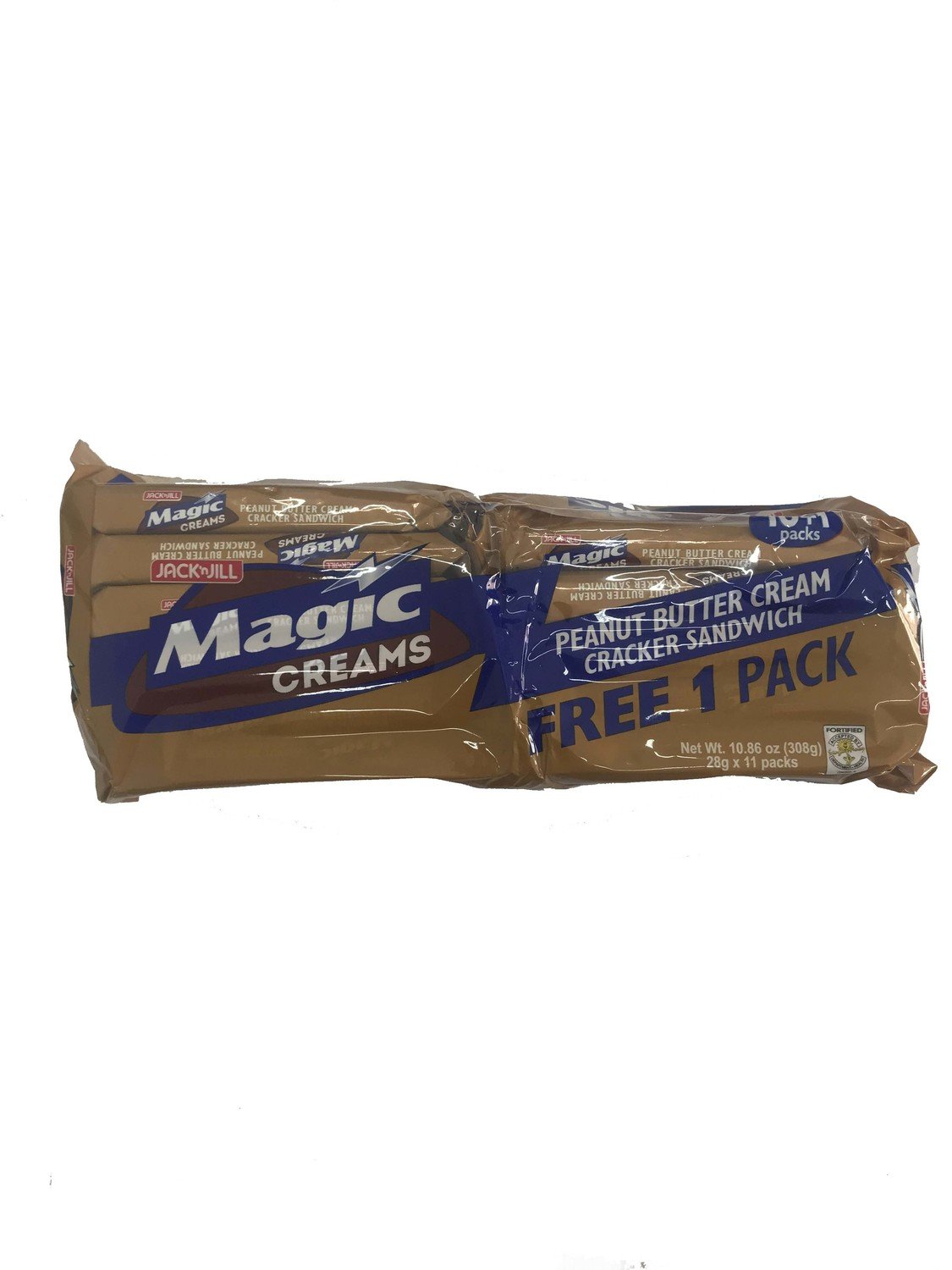Magic Creams Peanut Butter Cream Cracker Sandwich 28gx11