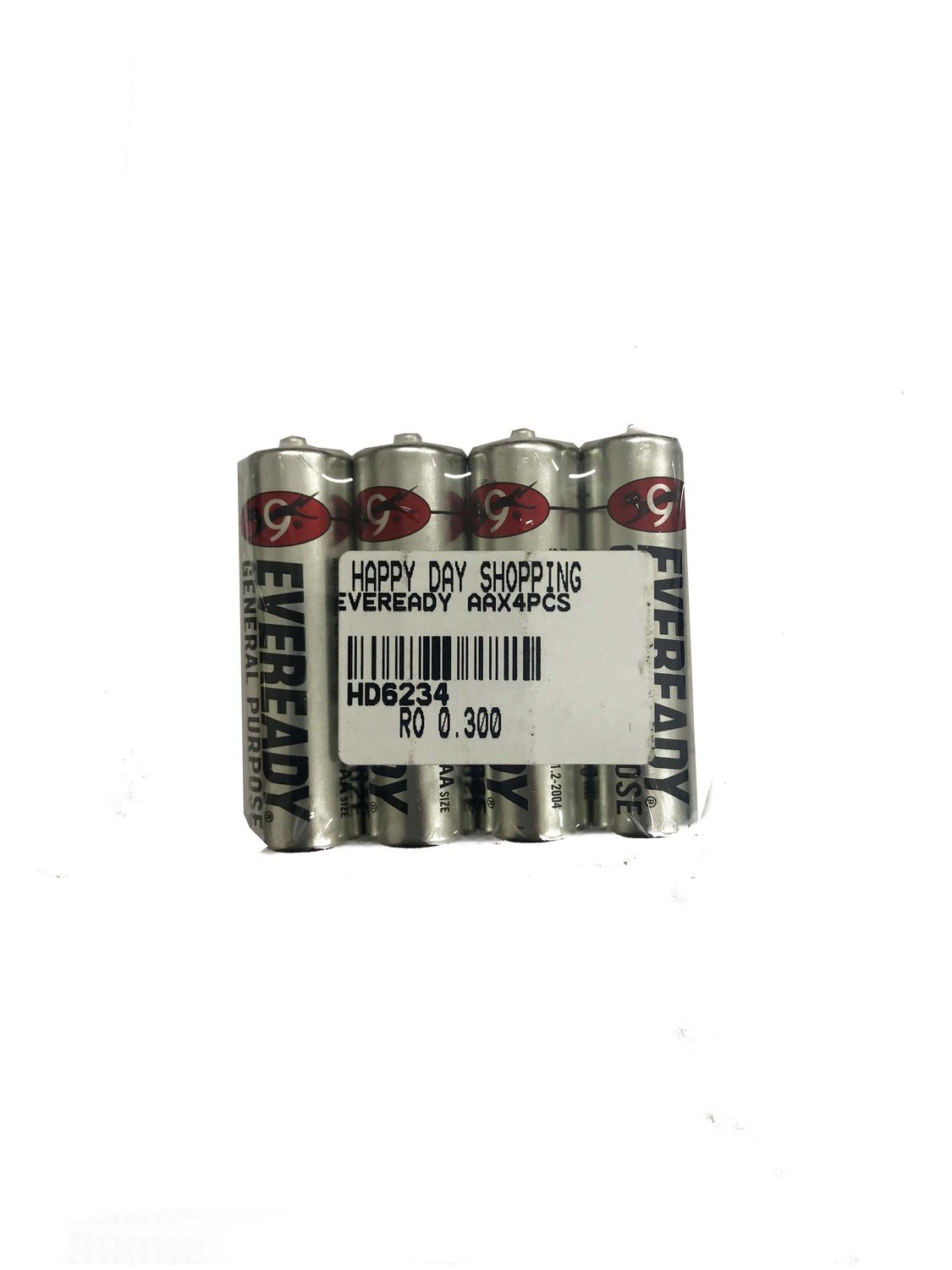 Eveready Batteries AA 4 pcs