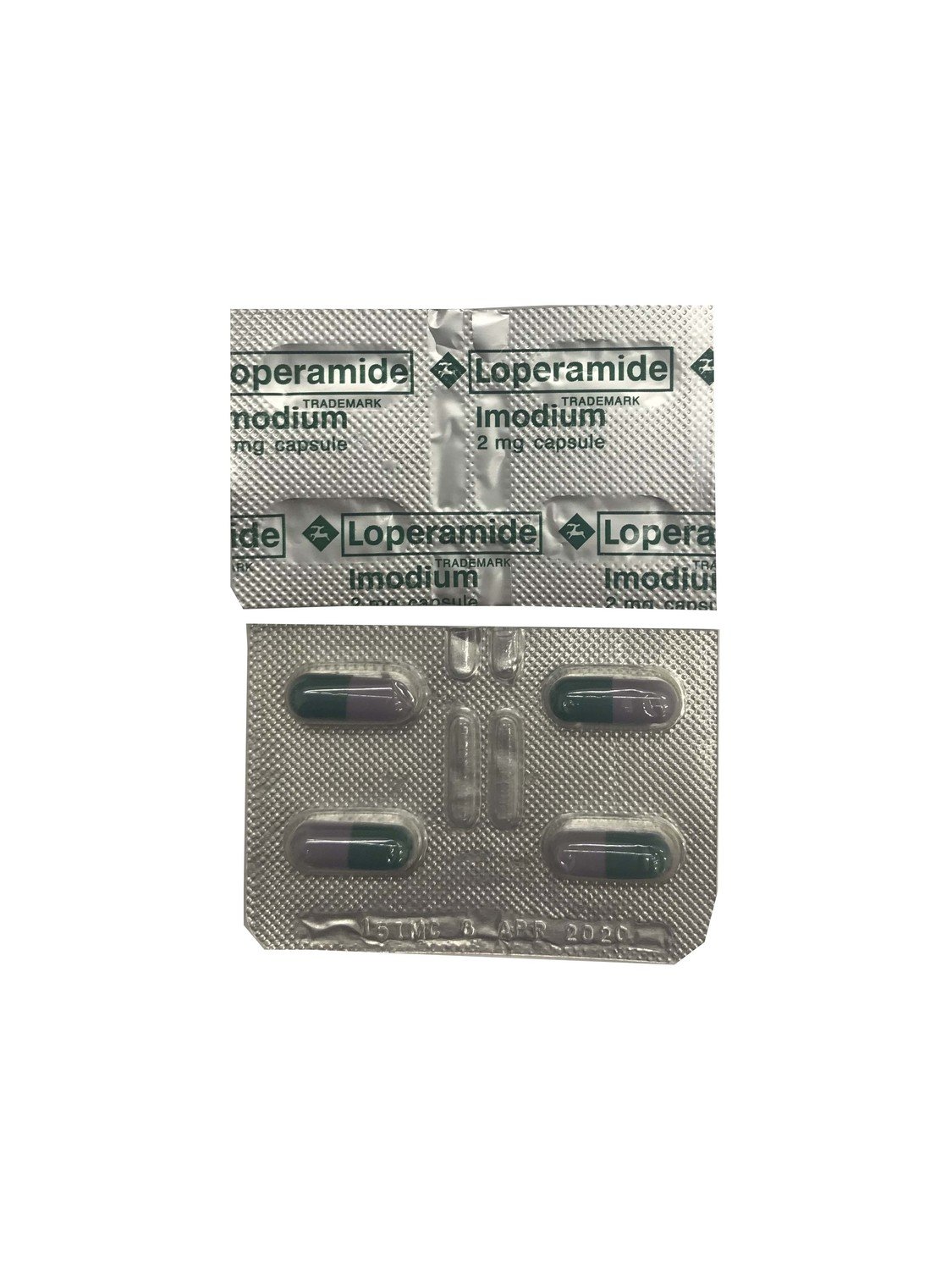 Loperamide Imodium 2 mg per capsule