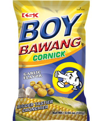 Boy Bawang Cornick Garlic Flavor 100g