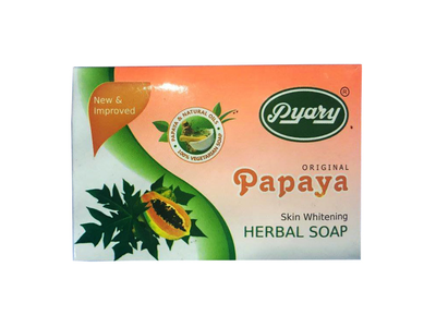 Pyary Original Papaya Skin Whitening Herbal Soap 75g