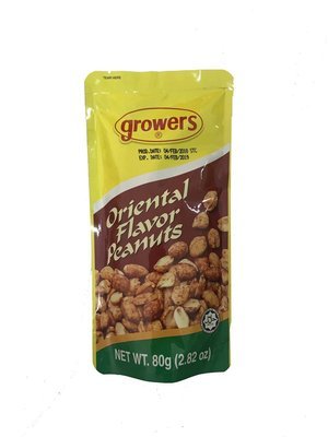 Growers Oriental Flavor Peanuts 80g
