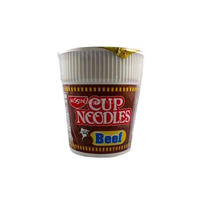 Nissin Cup Noodles Beef Flavor 60g