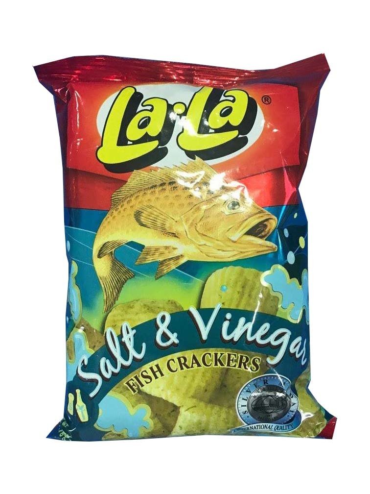 La-La Salt & Vinegar Fish Cracker 50g