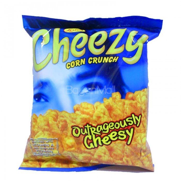 Leslie Cheezy Corn Crunch Outrageously Cheesy 70g