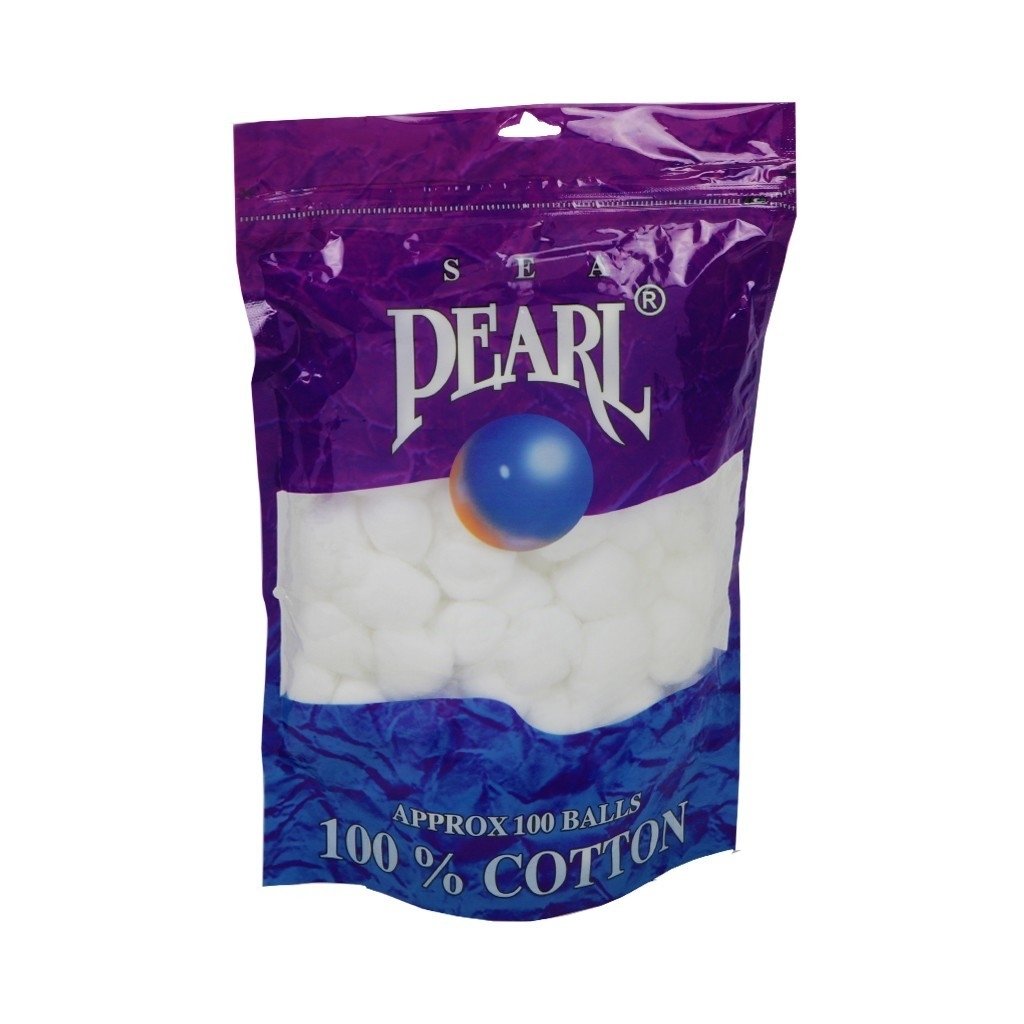 Sea Pearl Cotton Balls 100 balls