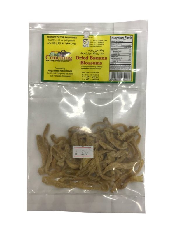 Aling Conching Dried Banana Blossoms 40g