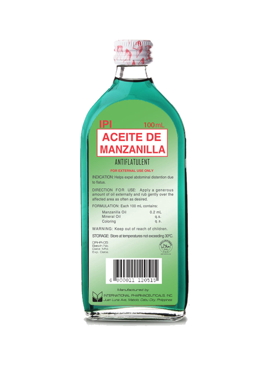 Aceite De Manzanilla 100ml