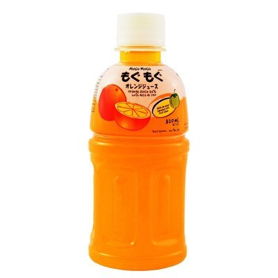 Mogu Mogu Orange Dlavored Drink with Nata De Coco
