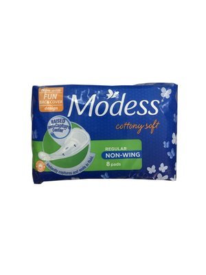 Modess Cottony Soft Regular Non-Wing 8 Pads
