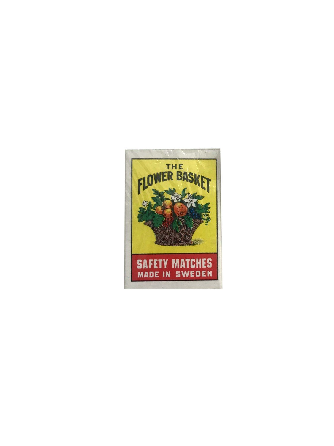 The Flower Basket Safety Matches