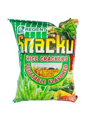 Regent Snacku Rice Crackers Vegetable Flavour 60g