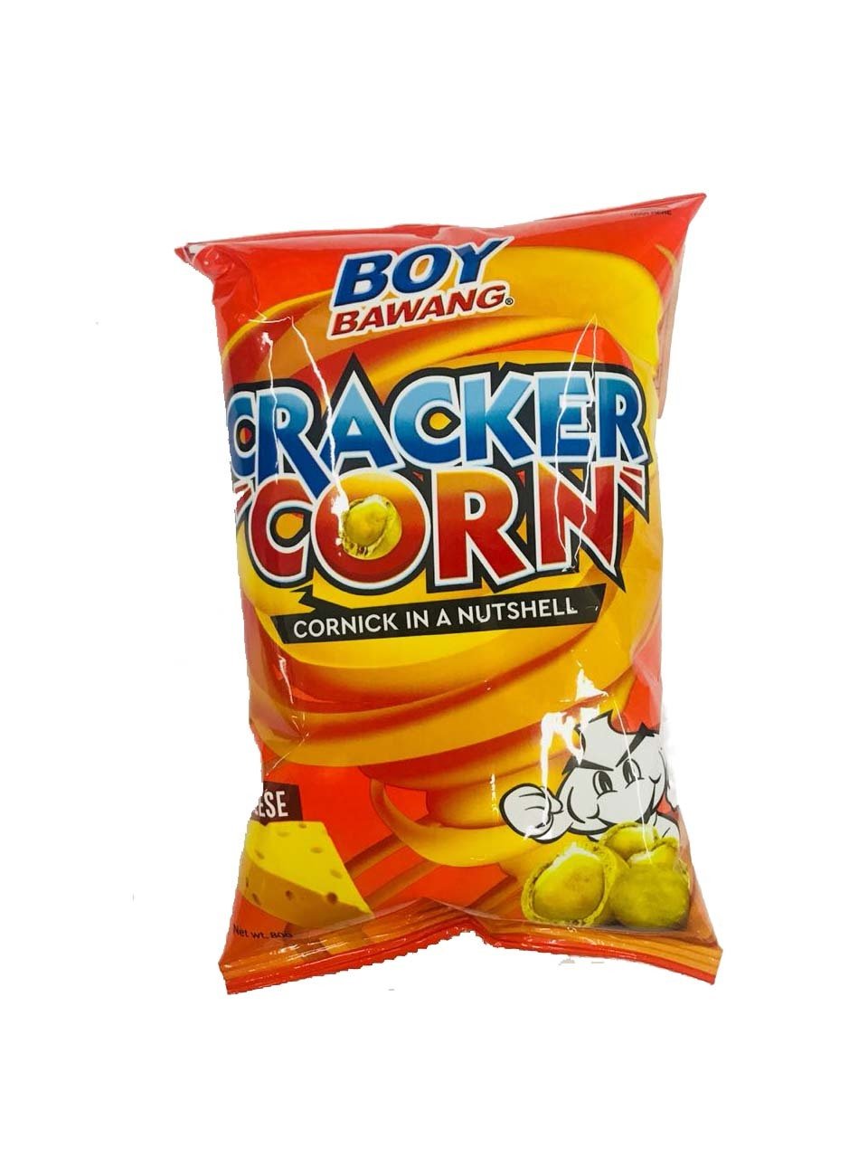 Boy Bawang Cracker Corn Cheese 80g