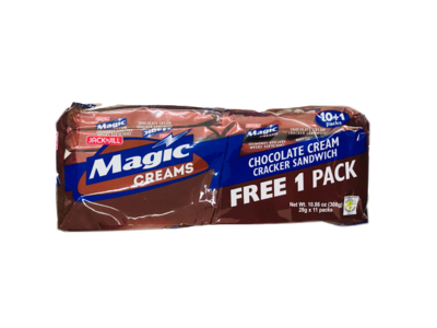 Magic Creams Chocolate Cream Cracker Sandwich 28gx11