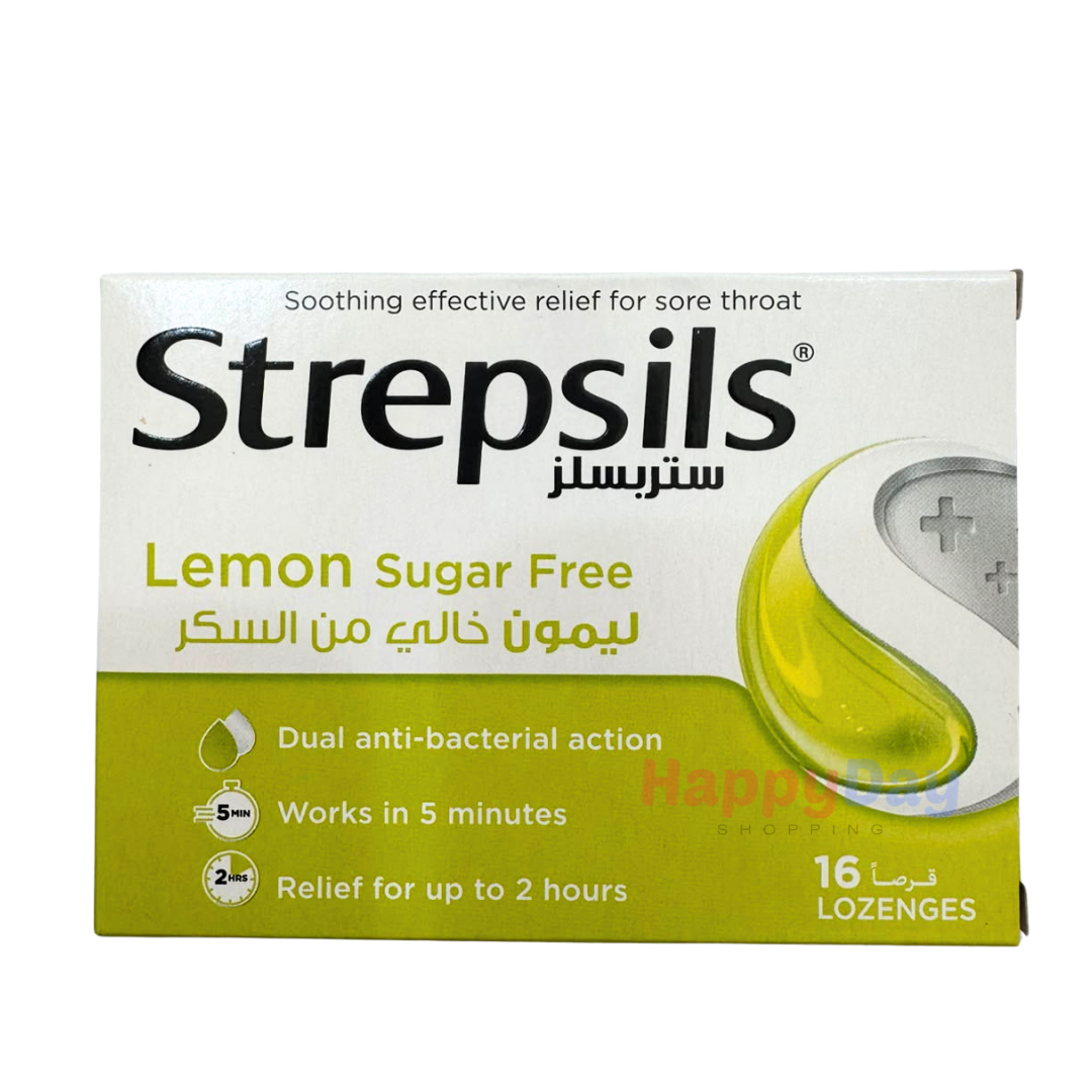 Strepsils - Lemon (Sugarfree) 16 pcs