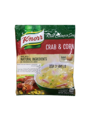 Knorr Crab &amp; Corn Soup 55g