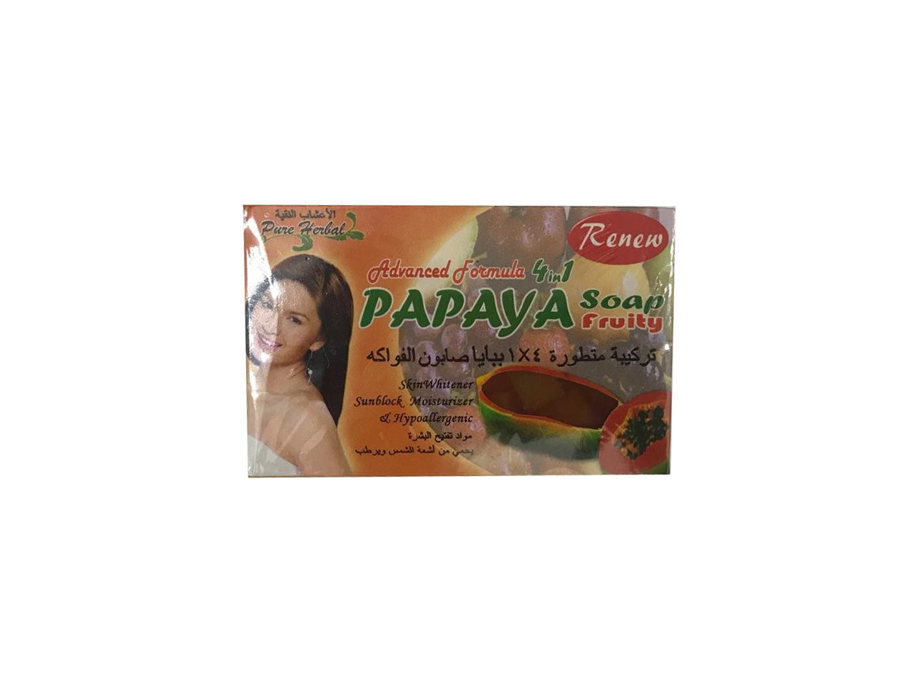 Renew Papaya Fruity Soap 135g