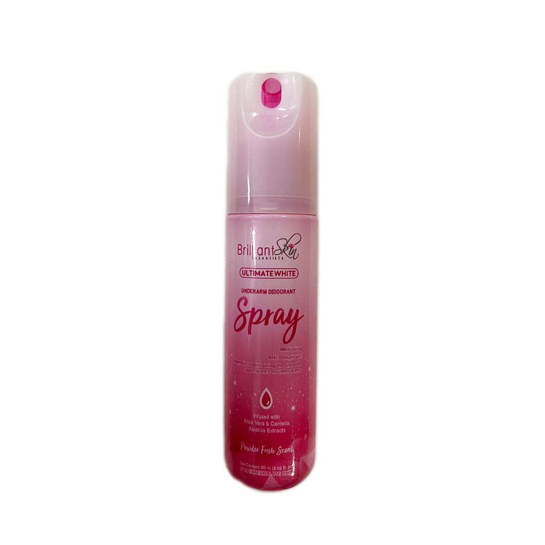 Brilliant Skin Ultimate Deodorant White Spray 60ml
