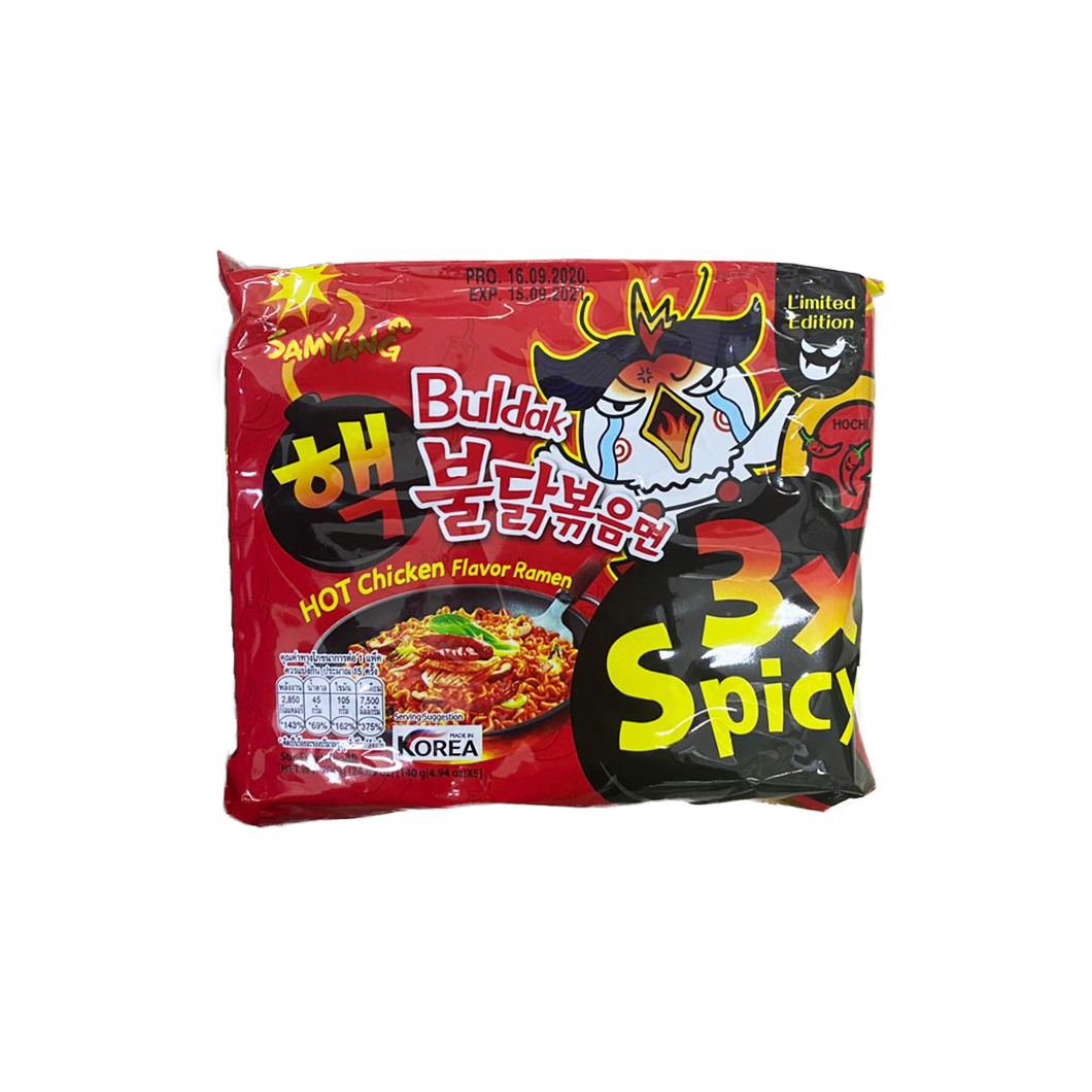 Samyang Buldak Hot Chicken Flavor Ramen 3x Spicy