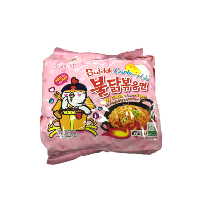 Samyang Buldak Hot Chicken Ramen  (5pc) (Pink)
