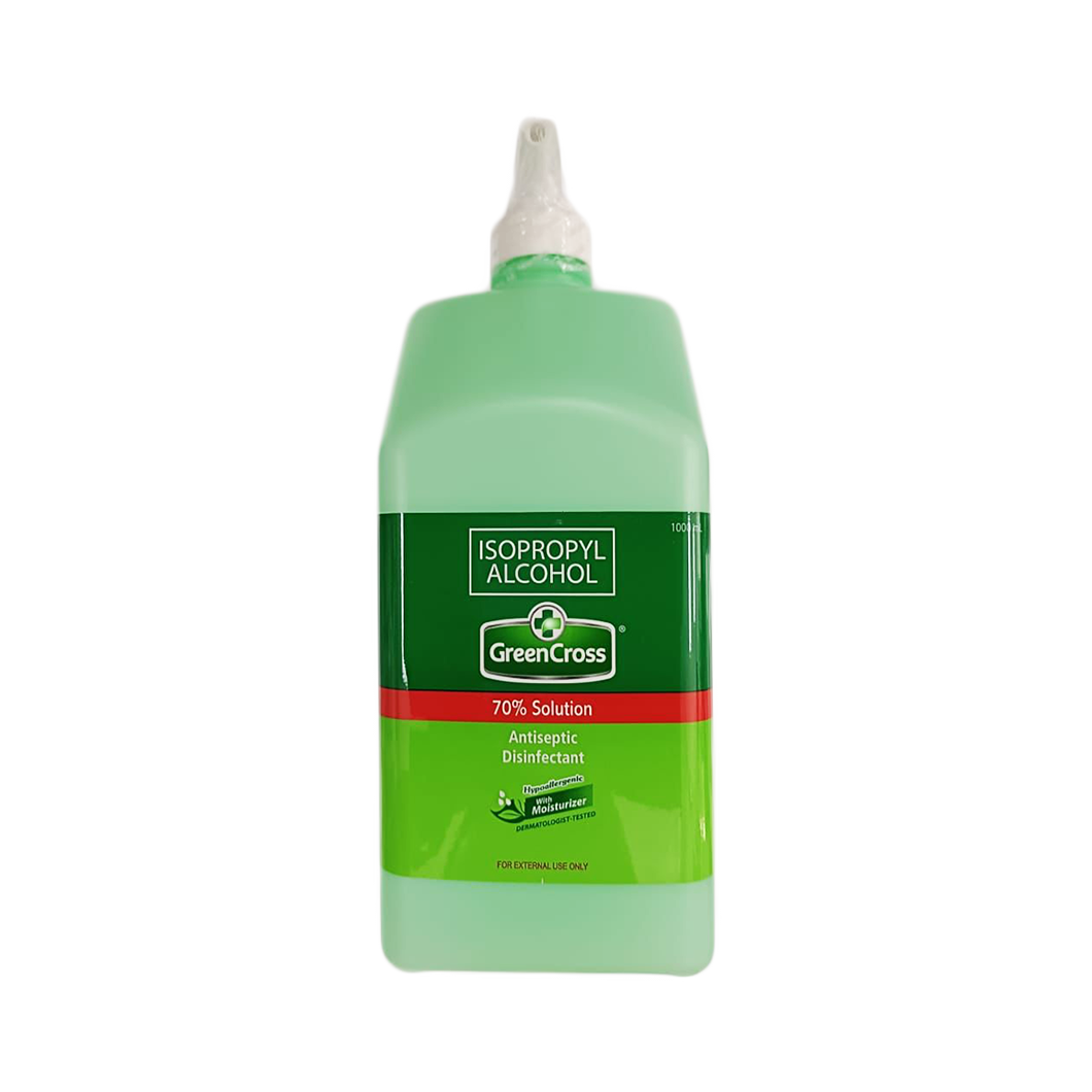 Greencross Isopropyl Alcohol 70% 1000ml (with Moisturizer)