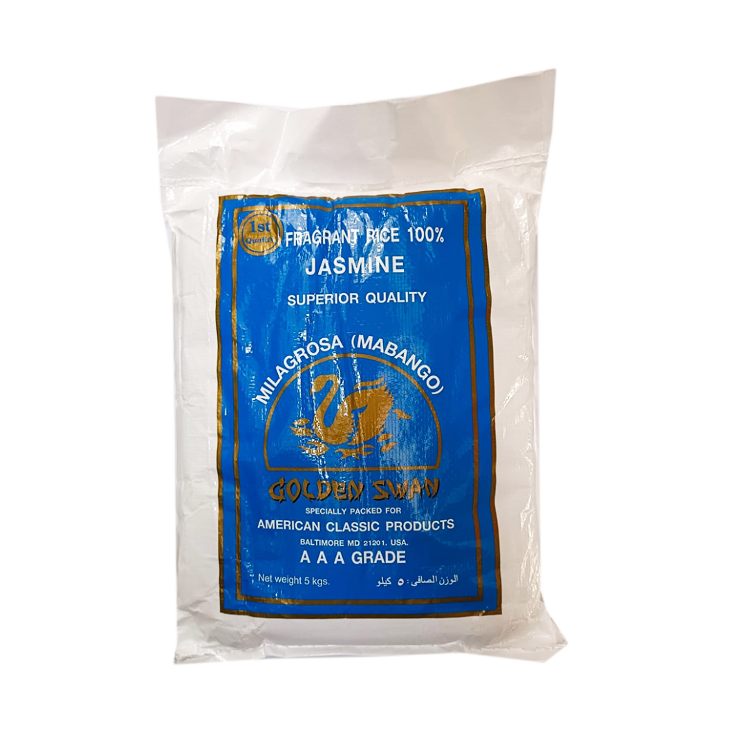 Golden Swan Milagrosa Jasmine Rice 5kg (from UAE)