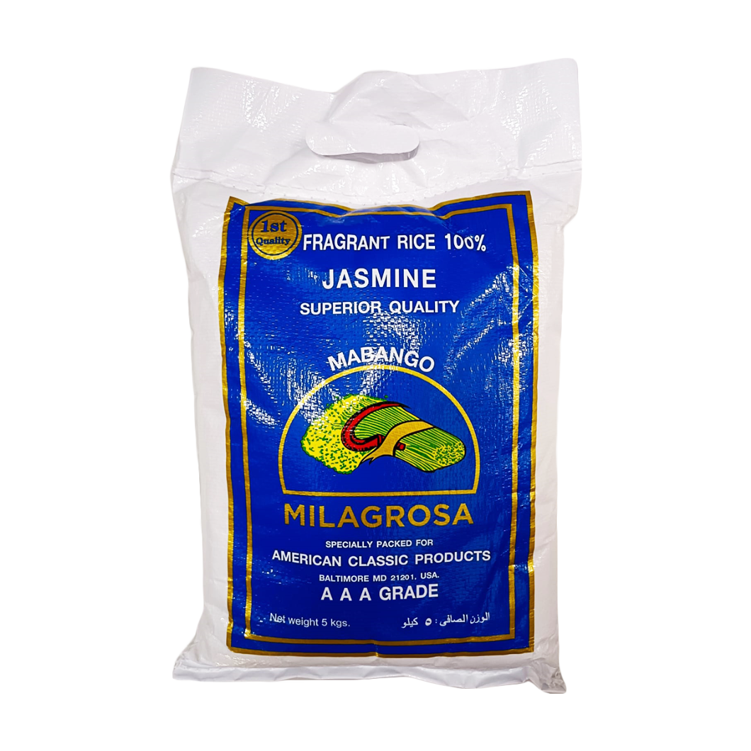 Jasmine Rice Milagrosa 5kg (from UAE)