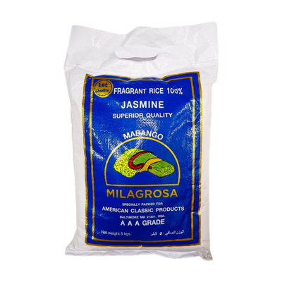 Jasmine Rice Milagrosa 5kg (from UAE)