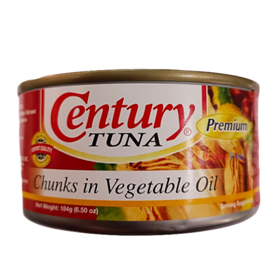 Century Tuna Chunks in Vegetable Oil 184g