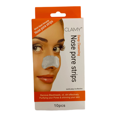 Clamy Nose Pore Strips 10pcs (Witch Hazel Extracts)