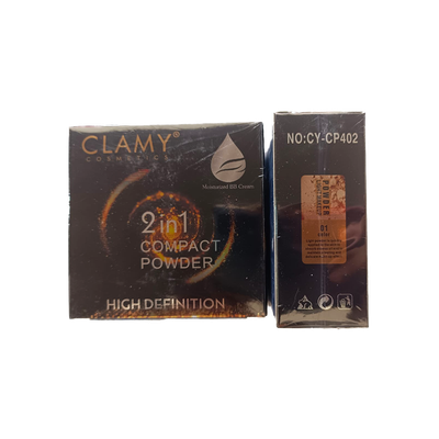 Clamy 2in1 Compact Powder 01