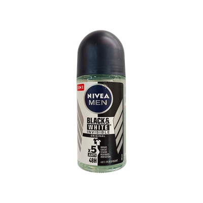 Nivea Men Black &amp; White Invisible Deodorant 50ml