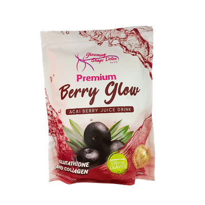Glowming Shape Detox  Berry Glow Acai Berry Juice Drink 10x20g