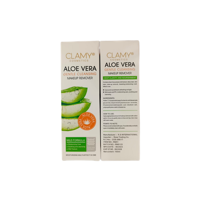 Clamy Cosmetics Aloe Vera Makeup Remover 100ml