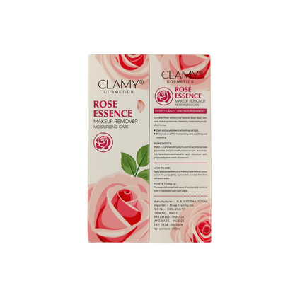 Clamy Cosmetics Rose Essence Make up Remover 100ml