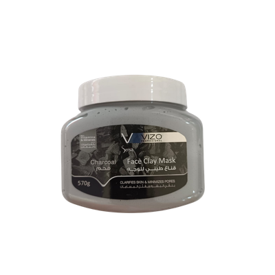 Vizo Face Clay Mask Charcoal 570g