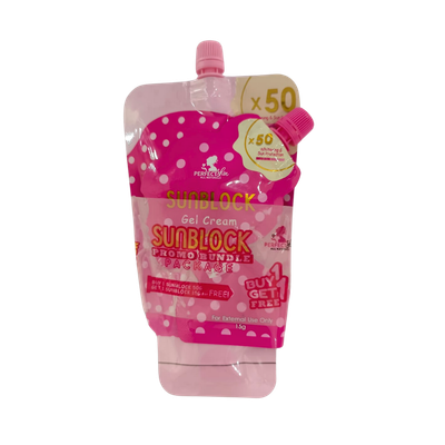 Perfect Skin Sunblock Gel Pack 50g