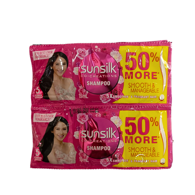 Sunsilk Shampoo Pack (Smooth &amp; Manageable) 15mlx12pcs