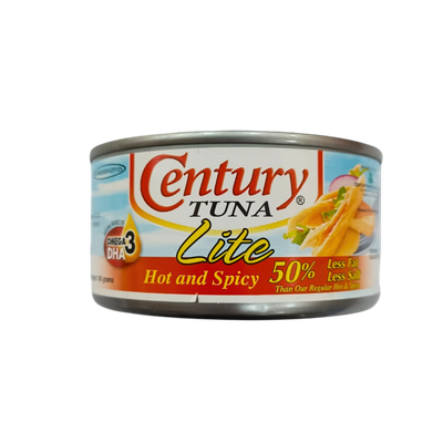 Century Tuna Lite Lite (Hot &amp; Spicy) 50% 180g