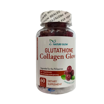 Nature Glow Glutathione Collagen Glow Cranberry Flavor 60pc