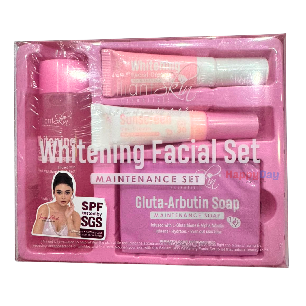 Brilliant Skin Whitening facial Set Maintenance Set (NEW)