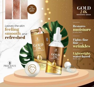 Precious Skin Gold 24k Whitening Serum 50ml