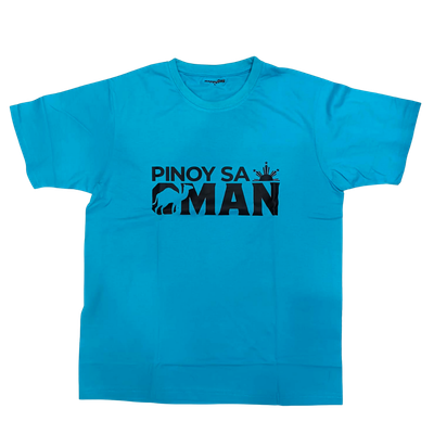 Pinoy Sa Oman Tshirt - Blue
